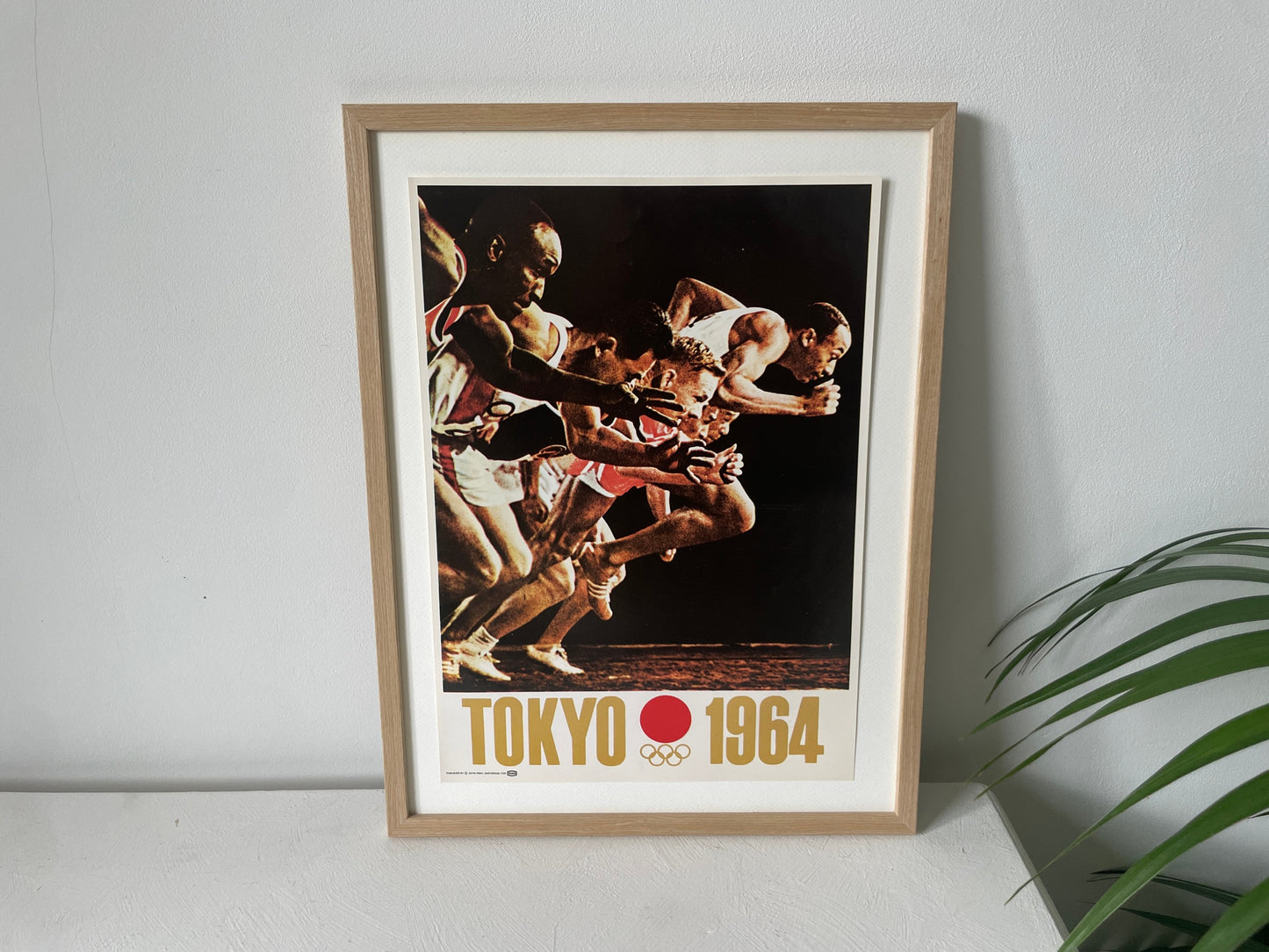 Olympische Spelen Tokyo 1964 wandposter