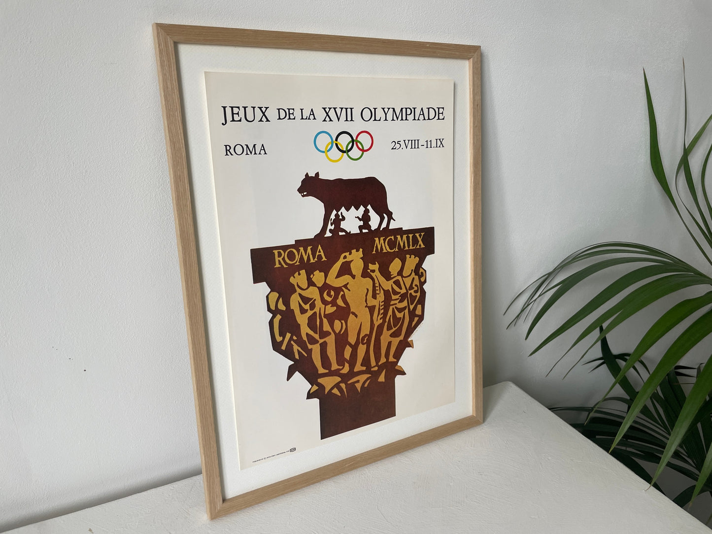 Armando Testa ontwerp voor olympische spelen Rome