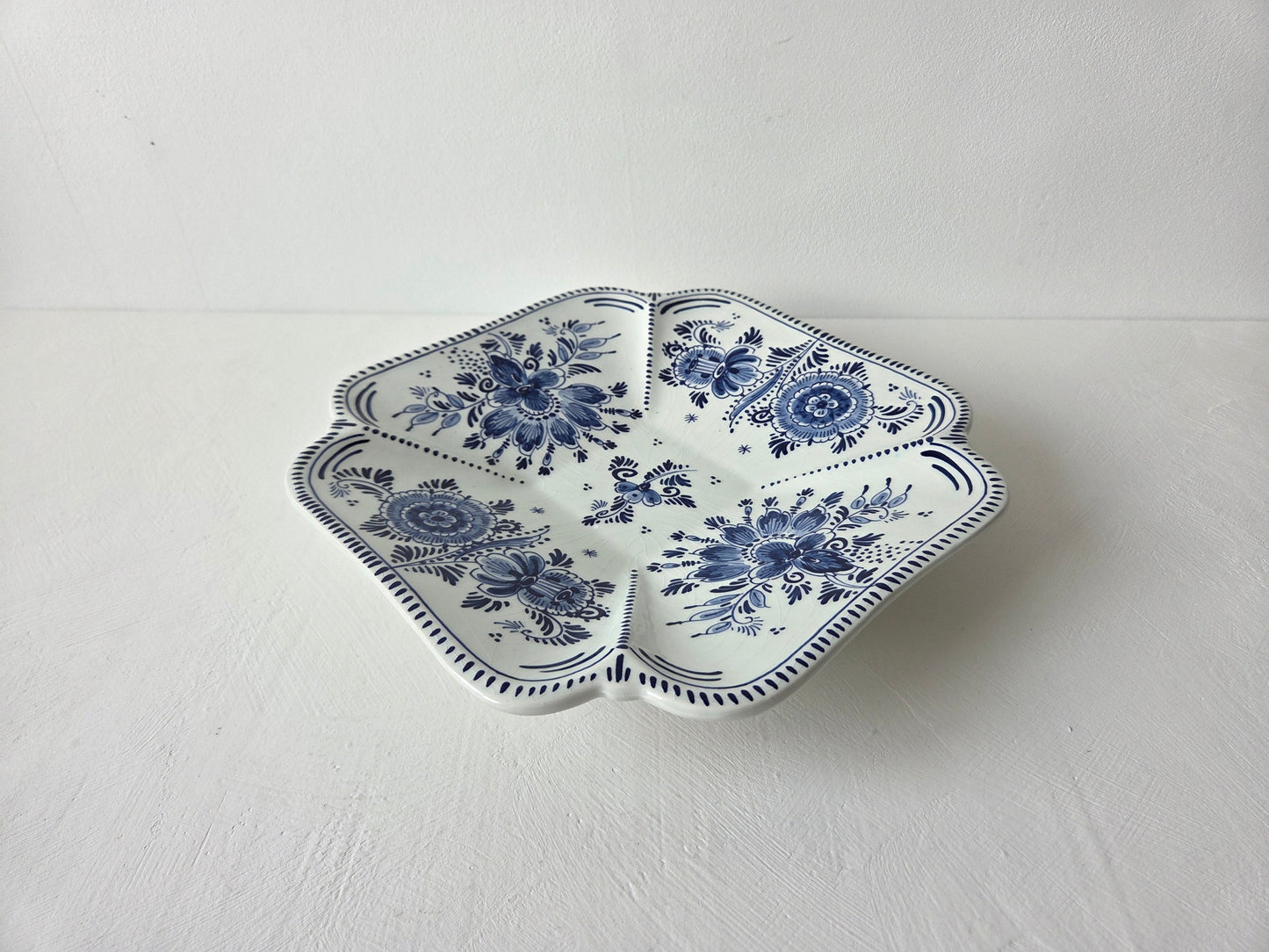 handgeschilderde delfts blauwe schaal 25 cm