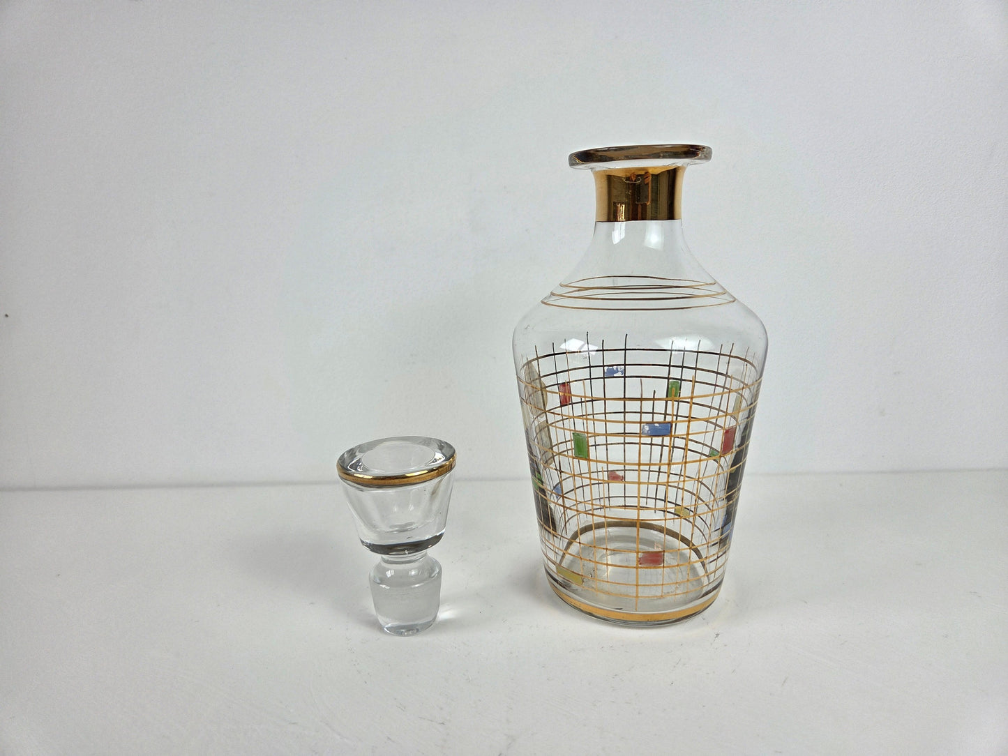 handgemaakte karaf frans glaswerk hartzviller
