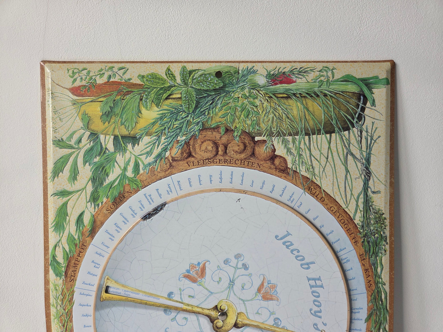 Jacob Hooy bord met kruiden en gerechten