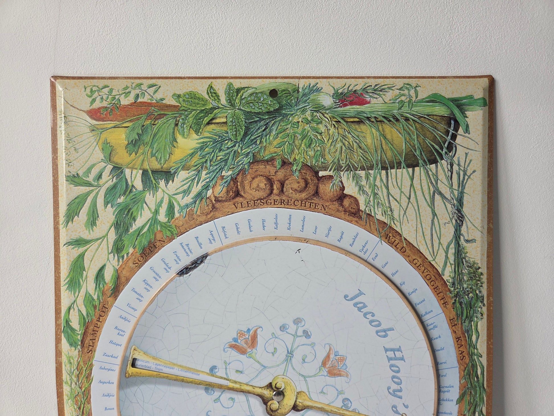 Jacob Hooy bord met kruiden en gerechten