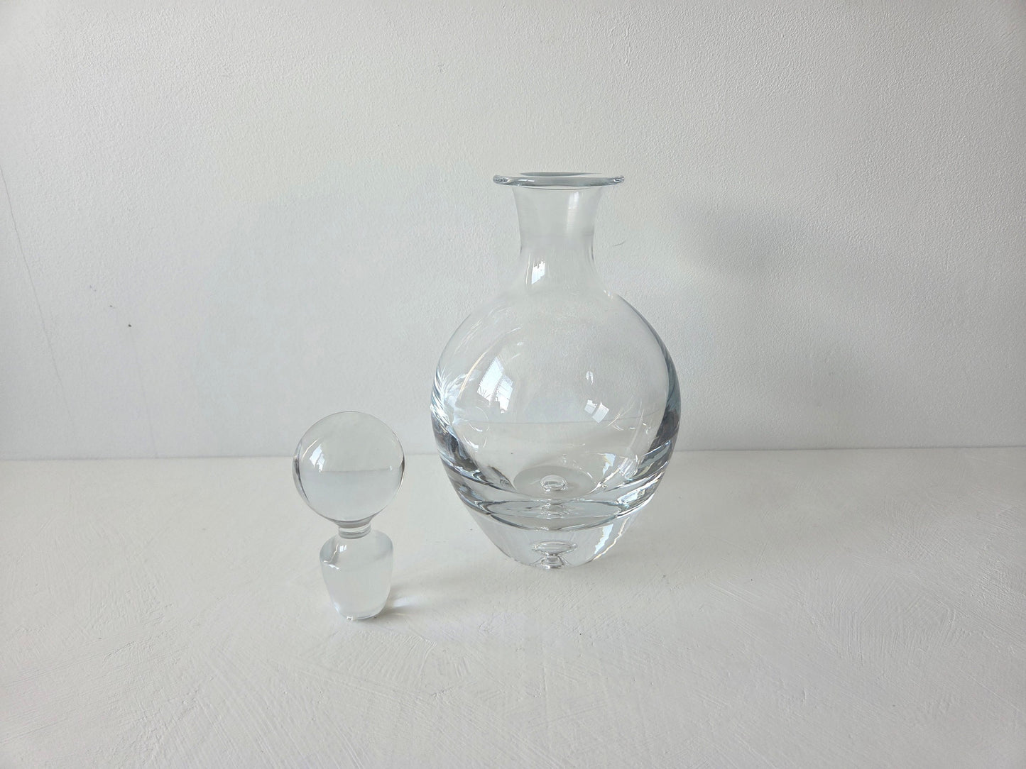 vintage whiskey decanter van kristal