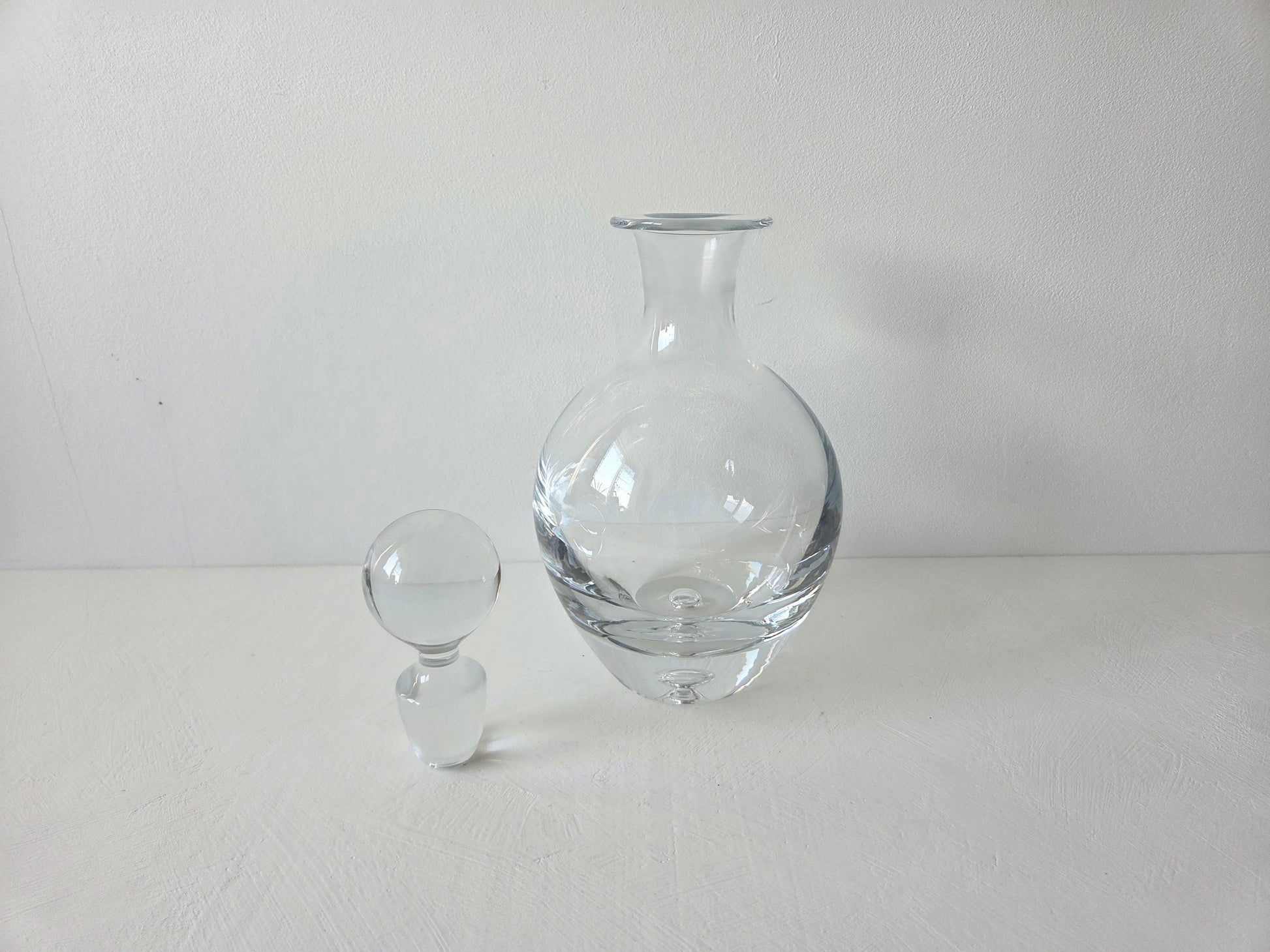 vintage whiskey decanter van kristal