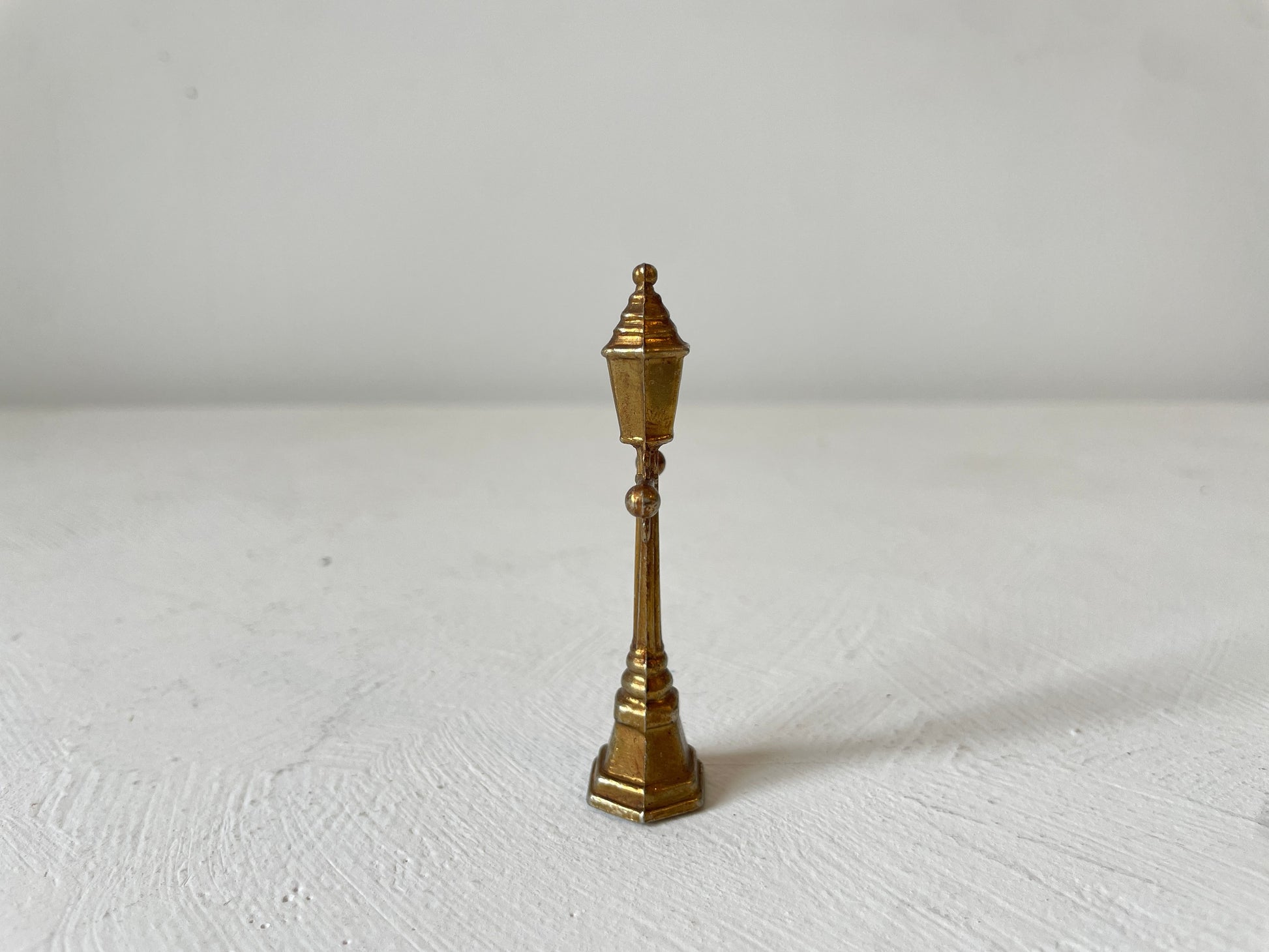 messing lantaarn miniatuur brocante webshop