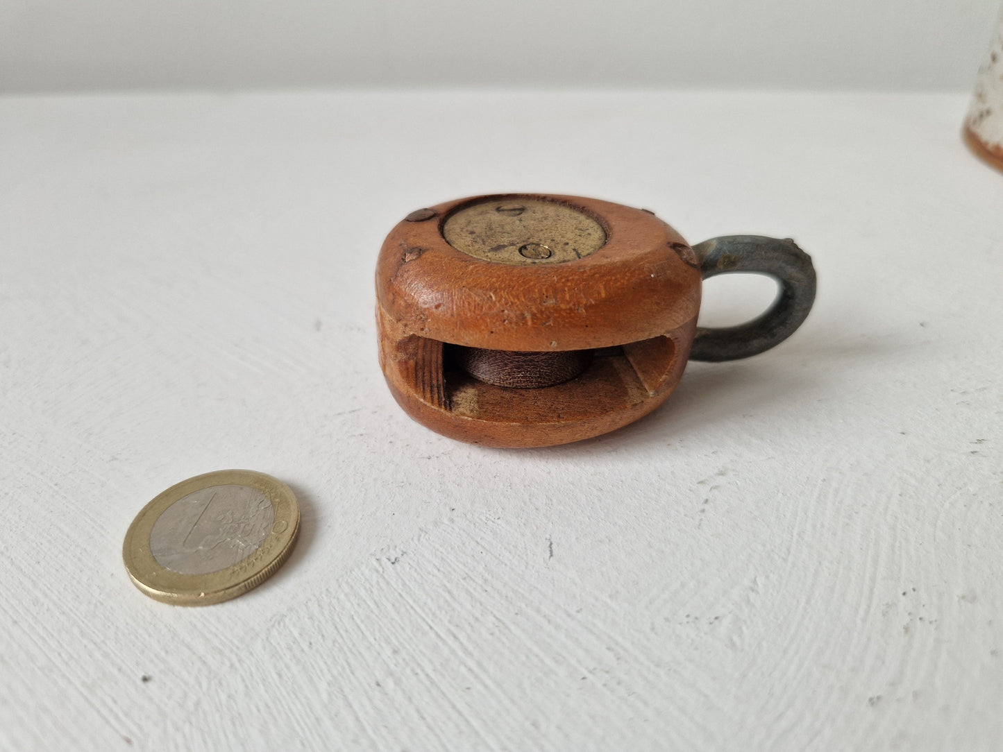 vintage miniatuur katrol kopen