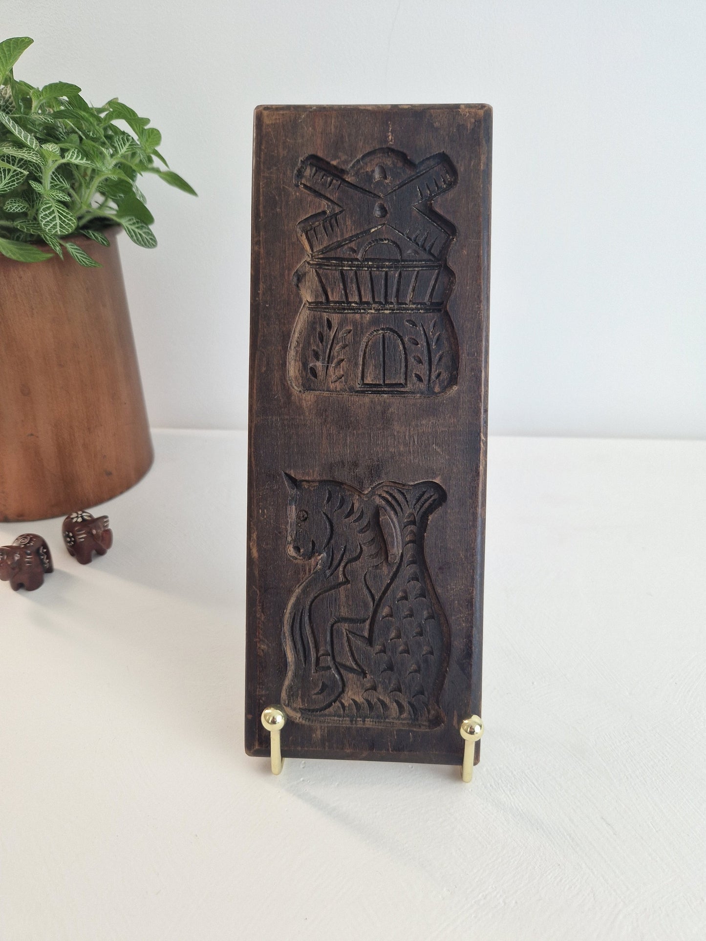 decoratieve houten speculaasplank brocante webshop